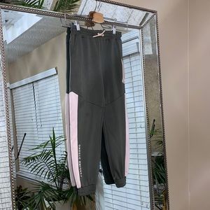 Zara Kids Pink and Green Draws string joggers